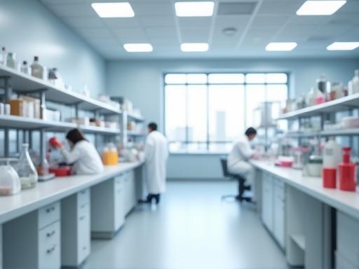 Modern laboratory facility at Gulf Beauty Essentials showcasing innovation in cosmetic research