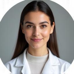 Professional headshot of Dr. Amina Al Khouri, Lead Formulation Chemist